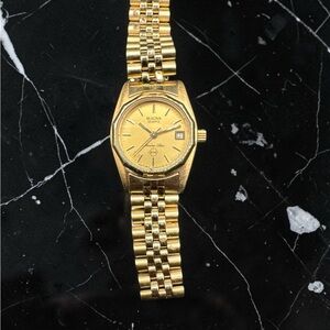 Bulova Women's Gold-Tone Marine Star Bracelet Watch. Unused. New, old stock.